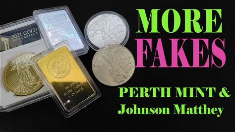 are there fake johnson matthey gold bar